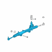 OEM 2007 Chrysler Aspen Gear-Rack And Pinion Diagram - 52855758AH