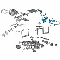 OEM GMC Sierra 1500 Harness Diagram - 23281485