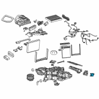 OEM Chevrolet Silverado Actuator Diagram - 22838102