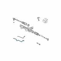 OEM 2005 Ford Expedition Connector Tube Diagram - 6L1Z-3A717-A