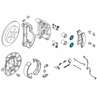 OEM 2017 Nissan Titan XD Cup Kt Brake Cylinder Diagram - D4120-1PA1A