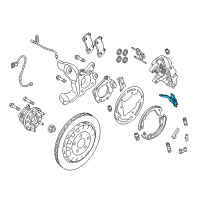 OEM 2022 Ford Mustang Adjust Lever Diagram - FR3Z-2A638-A