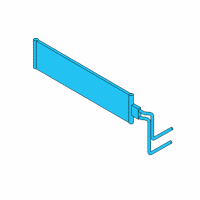 OEM 2017 BMW 530i Power Steering Oil Cooler Diagram - 17-21-7-583-843