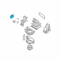 OEM 2009 Kia Rio5 Intake Actuator Diagram - 971251G000