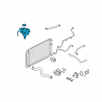 OEM 2008 Ford Escape Reservoir Diagram - 5L8Z-8A080-AA