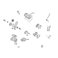 OEM 2006 Kia Optima Gasket-Timing Belt Cover Diagram - 213553E000