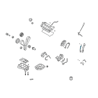 OEM 2009 Kia Rondo Gasket-Timing Belt Cover Diagram - 213923E000