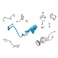 OEM BMW 535d xDrive Dynamic Drive Expansion Hose Diagram - 32-41-6-794-631