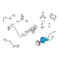 OEM BMW 535d xDrive Hydraulic Pump Diagram - 32-41-6-867-160