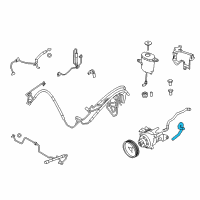 OEM BMW 535d Suction Hose Diagram - 32-41-6-854-897