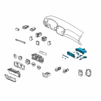 OEM Honda Civic Control Assy. *NH1L* Diagram - 79500-S04-A02ZA