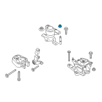 OEM 2014 Lincoln MKZ Support Nut Diagram - -W520214-S442
