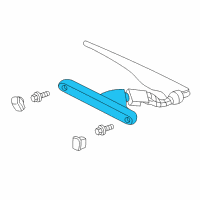 OEM Honda Insight Lens Diagram - 34277-S3Y-A01