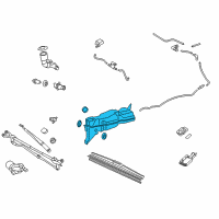 OEM 2009 Toyota Land Cruiser Reservoir Assembly Diagram - 85355-60180