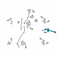 OEM Ford Ranger Door Check Diagram - 8M3Z-78280C45-C