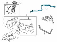 OEM 2021 Cadillac CT4 Harness Diagram - 84742977