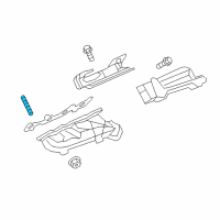 OEM 2011 Ford Mustang Manifold With Converter Stud Diagram - -W714869-S431