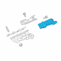 OEM 2014 Ford F-150 Heat Shield Diagram - BL3Z-9Y427-A