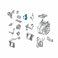 OEM 2015 Honda CR-Z Pipe Assy. Diagram - 80216-TM8-003