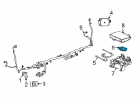 OEM 2022 Cadillac XT5 Module Diagram - 42581710