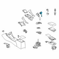 OEM 2010 Scion tC Power Outlet Diagram - 85530-28020