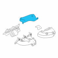 OEM 2011 Cadillac CTS Insulator Diagram - 12581807