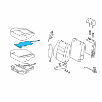 OEM Toyota Tundra Heater Element Diagram - 87510-34010