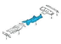 OEM 2022 BMW 228i xDrive Gran Coupe FUEL TANK HEAT INSULATION Diagram - 51-48-7-436-582