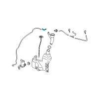 OEM 2002 Acura RL Joint L, Washer Tube (Mitsuba) Diagram - 38562-SA0-003