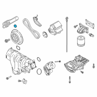 OEM 2006 Ford Focus Oil Tube Gasket Diagram - 1S7G-6625-AA