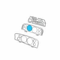 OEM 2001 Jeep Grand Cherokee TACHOMETER Diagram - 5018113AA