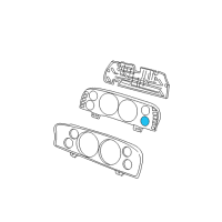 OEM Jeep Grand Cherokee Gauge Diagram - 5278375AA