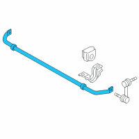 OEM 2007 Infiniti M35 Stabilizer Assy-Front Diagram - 54610-EG302