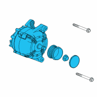 OEM 2016 Buick Encore Alternator Diagram - 13597226