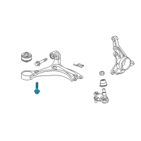 OEM Acura ILX Bolt, Flange (16X94) Diagram - 90116-TR7-A00