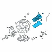 OEM Ford F-150 Valve Cover Diagram - BR3Z-6582-G