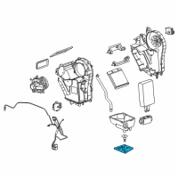 OEM 2017 Chevrolet Tahoe Lower Seal Diagram - 15921035