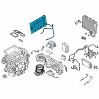 OEM BMW ELECTRIC AUXILIARY HEATER, F Diagram - 64-11-6-832-985