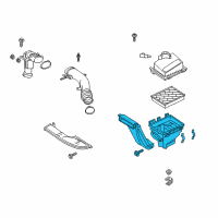 OEM Lincoln Lower Housing Diagram - GT4Z-9A600-A