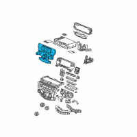 OEM 2007 Honda Accord Base Assy., Power *NH482L* (Stanley) (UA BLACK METALLIC) Diagram - 39170-SDA-A11ZA