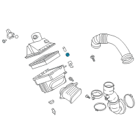 OEM Mounting Assembly Rubber Diagram - 16557-ZN50A