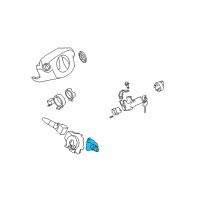 OEM 2015 Nissan Rogue Select Switch Assy-Wiper Diagram - 25260-JM00E