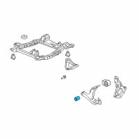 OEM 2008 Saturn Vue Lower Control Arm Front Bushing Diagram - 25851984