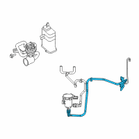 OEM 2009 Dodge Viper Harness-Engine To PURGE SOLENOID Diagram - 5030835AC