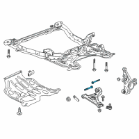 OEM 2014 Buick Encore Yoke Upper Bolt Diagram - 11569601