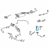 OEM Lexus RX350L Sensor, Air Fuel Ratio Diagram - 89467-48310