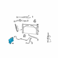 OEM 2011 Dodge Avenger Bottle-PRESSURIZED COOLANT Diagram - 5058511AE