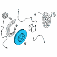 OEM 2021 BMW X6 BRAKE DISC RIGHT Diagram - 34-11-8-054-826