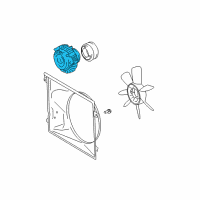 OEM 2012 Toyota Tundra Fan Clutch Diagram - 16210-0P010