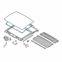 OEM 2010 BMW M6 Gasket Diagram - 54-13-7-145-706